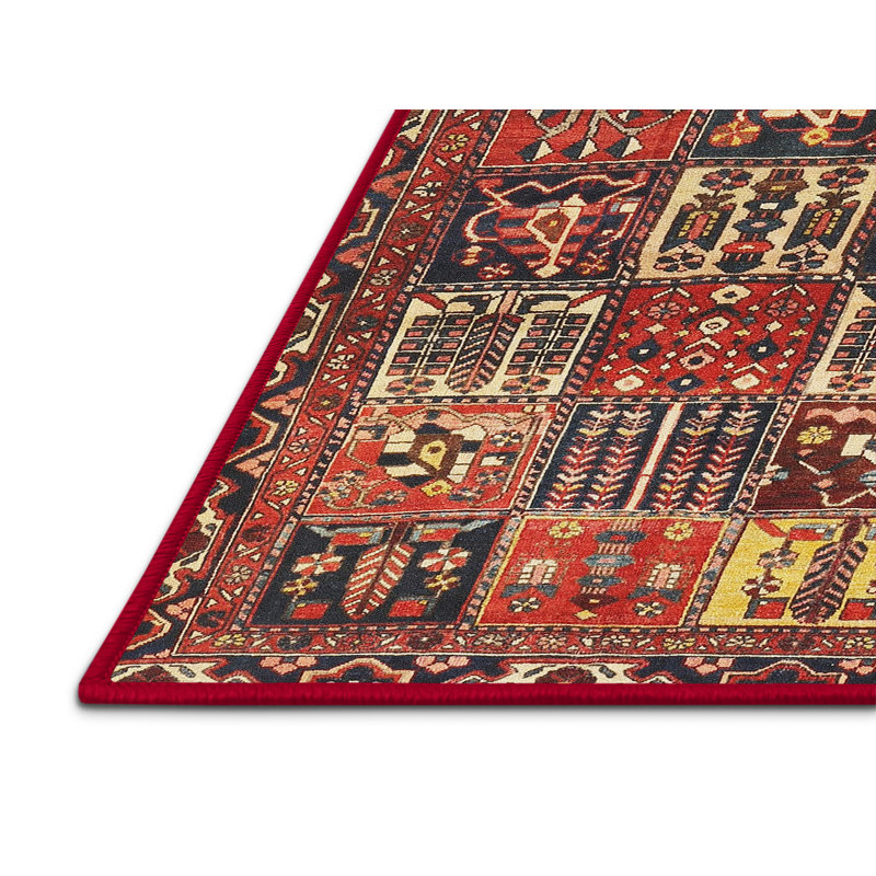 Patchwork Indoor Rug, Runner 2' x 5'