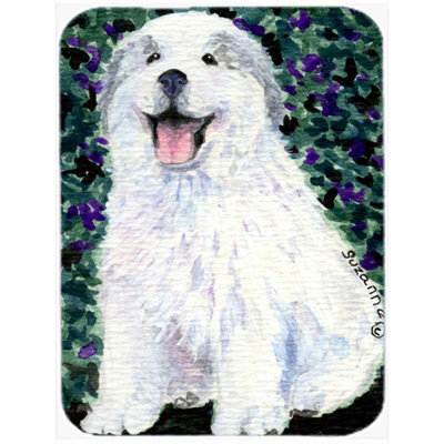 Caroline's Treasures Great Pyrenees Glass Cutting Board