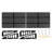 Miquesha 2 Piece Metal Bracket Shelf-194980904