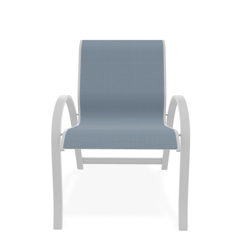 Aruba 1 Outdoor Dining Armchair, White