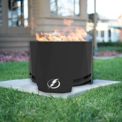 Round Steel Smokeless Fire Pit