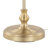 Anar 64.5'' Plated Gold Arched Floor Lamp