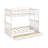 Twin Over Twin Bunk Bed With Ladders And Drawers-424441333