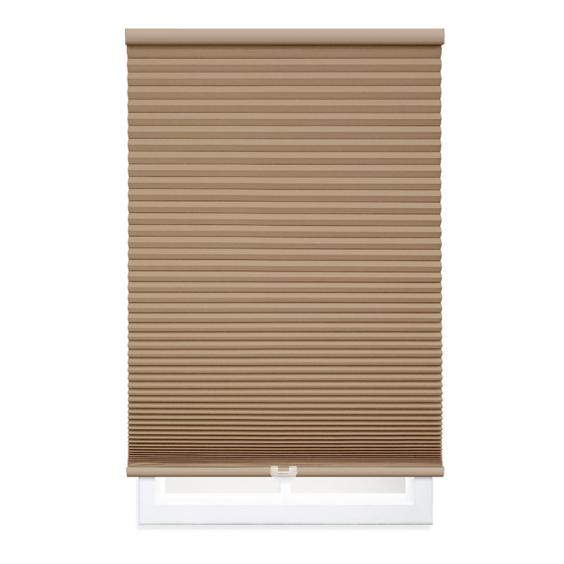 Store alvéolaire occultant sans fil 1,5 po EcoHome, Latte, 22.5" W X 42" L