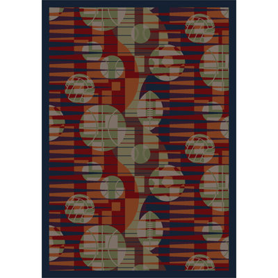Sports Keeping Score by Joy Carpets Area Rug