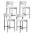 Osborne 26" H Upholstered Bar Stools Counter Height Bar Stools With Adjustable Foot Pads-107152733-106754200