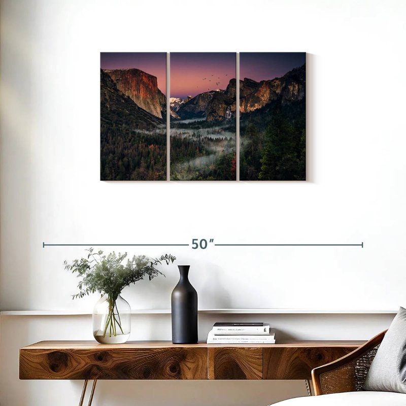 Vue du tunnel d'Alvord Yosemite, H 20 po x l 33 po