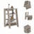 Nashua 4-Shelf Linen Cabinet-30279823