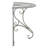Newton St Loe Iron Top End Table-73554398