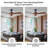 52 Inch Farmhouse Ceiling Fan with Remote Control, Reversible 3 Blades Dark Brown Solid Wood with 6 Speeds, DC Quiet Motor for Living Room,Bedroom.(No Light)