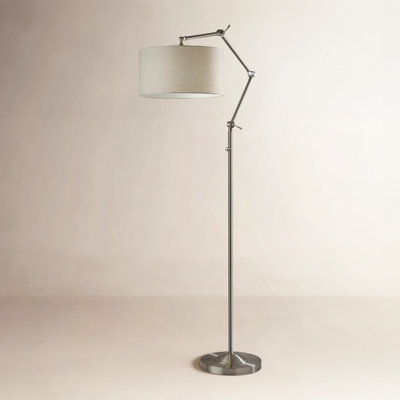 77'' Dimmable Swing Arm Floor Lamp