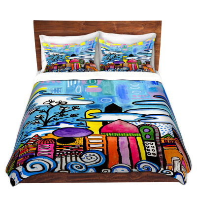 Ensemble de housse de couette pour grand lit DiaNoche par Robin Mead - Downtown