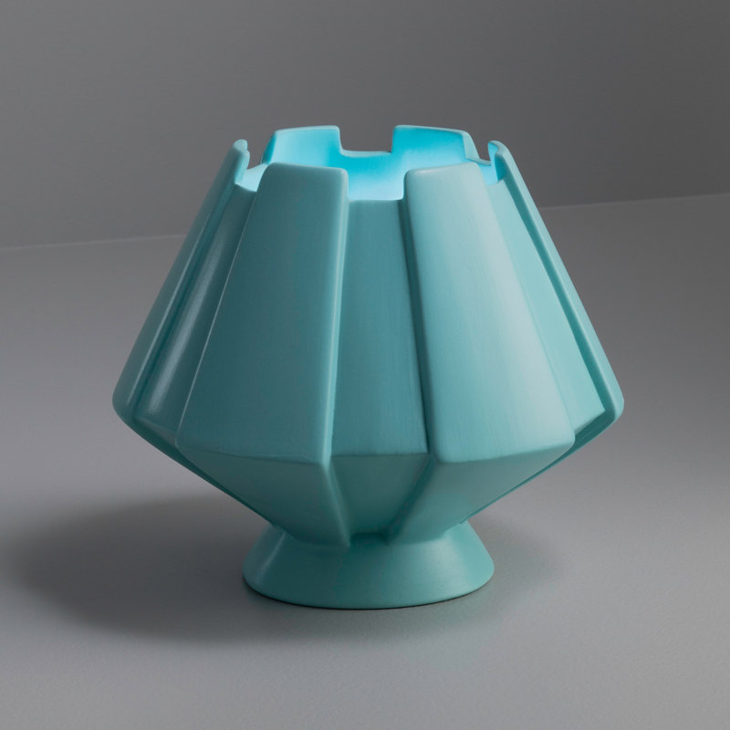 Lampe de table 7 po Percy, Reflet de piscine, Incandescent