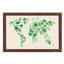 Dinosaur Map Of The World by Michael Tompsett - Print on Canvas-56676226-42154489