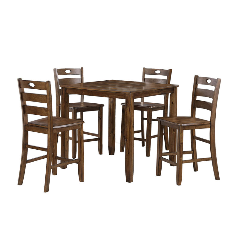 Ensemble de salle à manger à hauteur de comptoir 4 personnes Robbert
