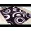 Tapis mauve à motif géométrique Cossette-40791291