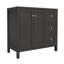 Meuble-lavabo simple 35,43 po avec comptoir d'évier