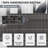 8 Pieces Outdoor Patio Sectional Sofa Couch,Wicker Furniture Conversation Sets-645816545