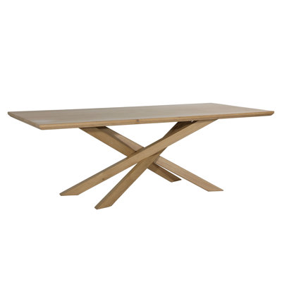 Canela 86.5" Solid Oak Dining Table