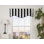 Streicher Cotton Striped Scalloped Window Valance