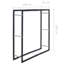 100cm W Metal Log Rack