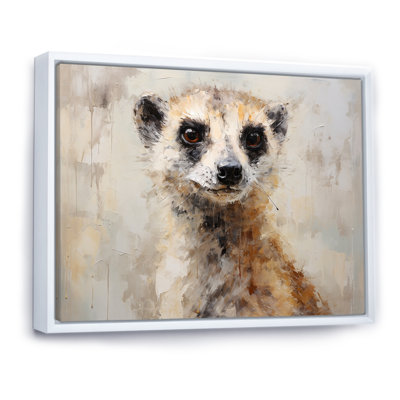 " Cute Meercat Portrait III "