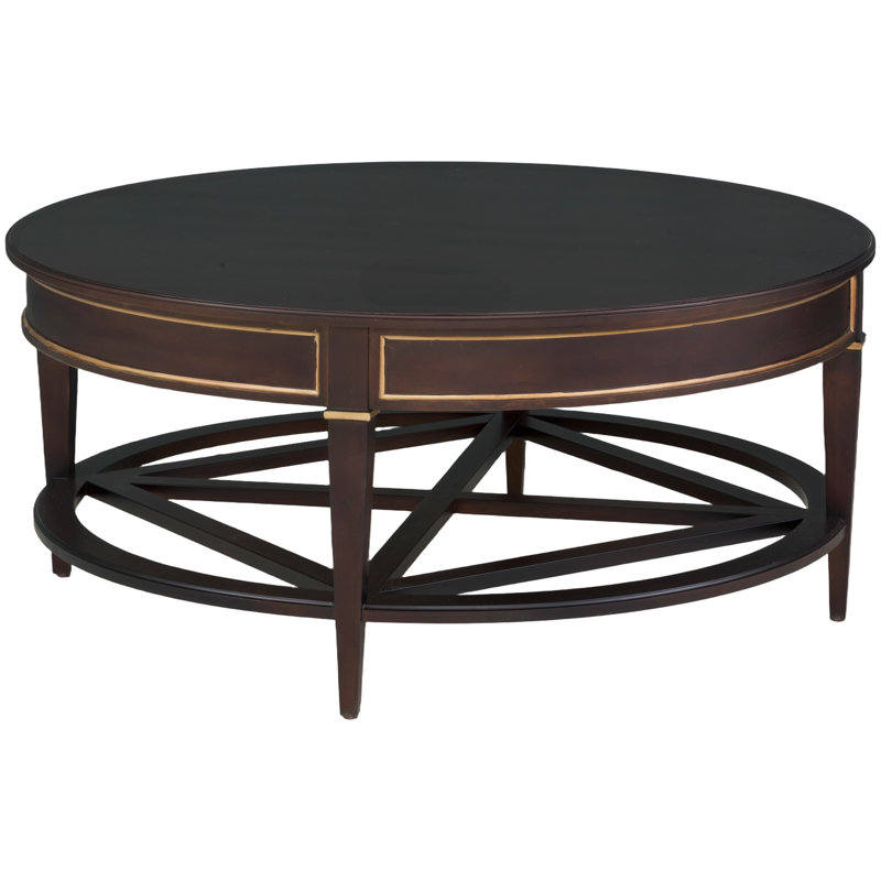 Matteo Cocktail Table, 18.75" H x 42" W x 42" D, Café Mocha