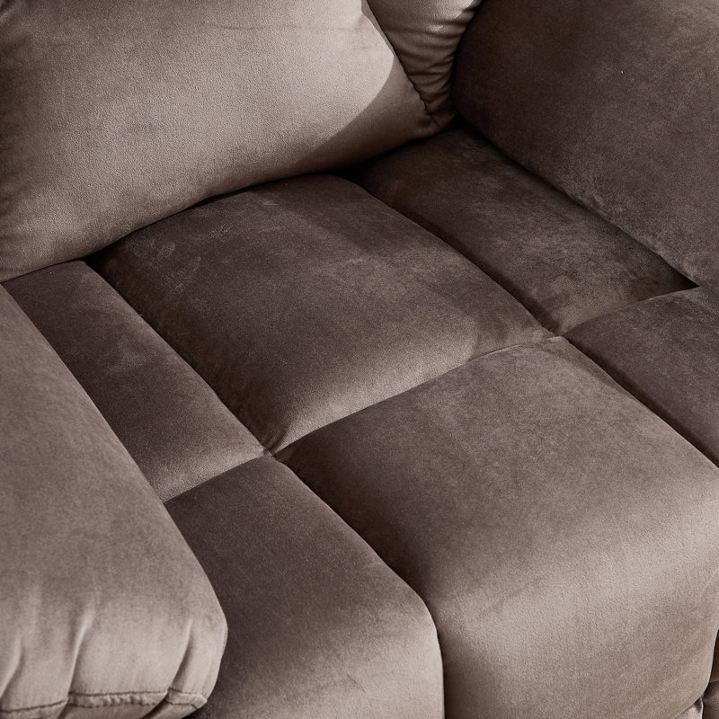  Fauteuil inclinable manuel 35 po, Chocolat