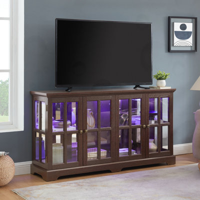 Vitrine 4 lumières DEL avec tablettes réglables