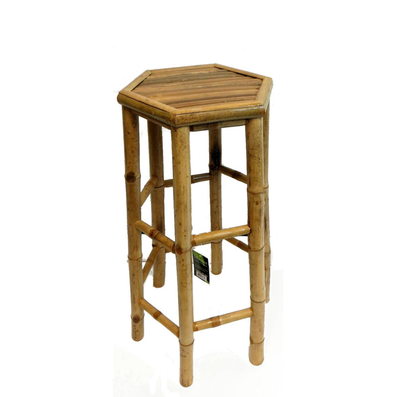 Tabouret en bois massif de 30 po