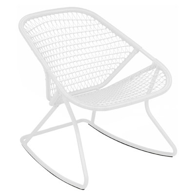 Sixties Metal Outdoor Rocking Chair
