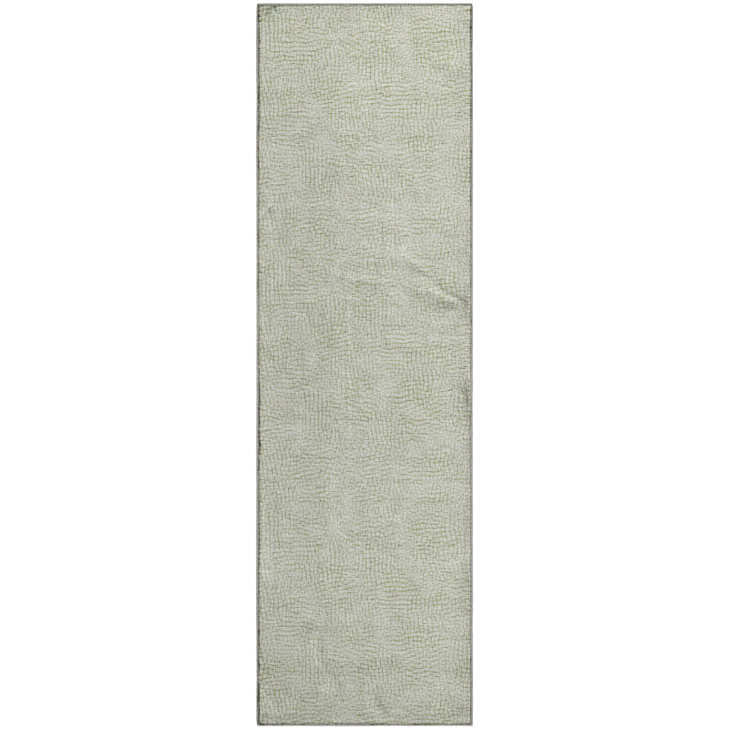 Premium Machine Washable Crumley AMF1058 Geometric Rug, Runner 2'3" x 7'6"