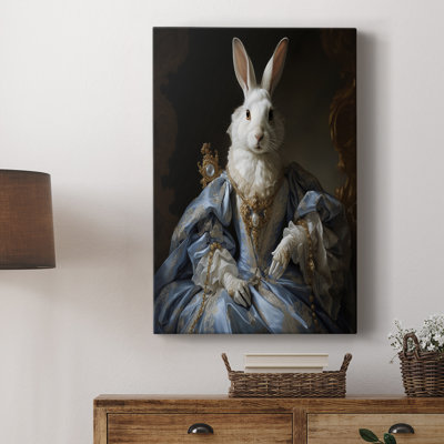 ANIMAUX série CLxxxiv - Toile tendue avec châssis de qualité supérieure - Prêt à être accroché