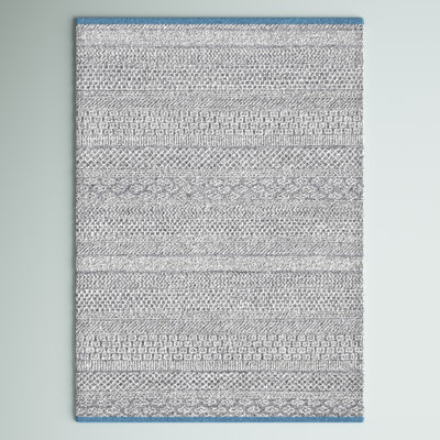 Joelene Geometric Shag Area Rug