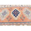 Tapis surdimensionné en laine turque Oushak fait à la main et parfait pour ajouter une touche d'orange éclatante à votre espace de vie ou à votre chambre à coucher