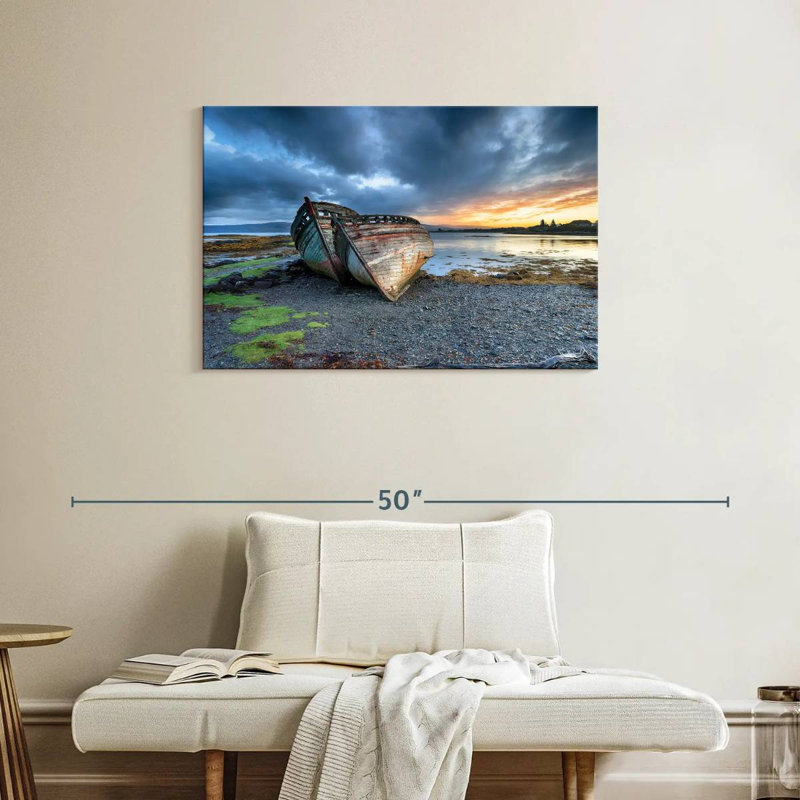 Mehar Isle Of Mull Shipwreck, 24" H x 36" W