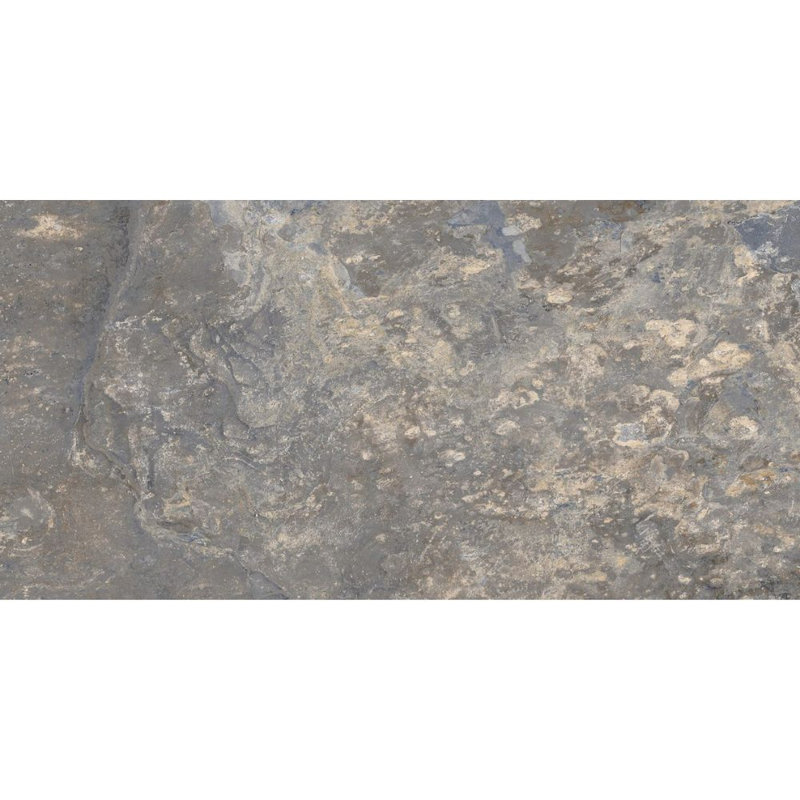 Wells Stone 12" x 24" Porcelain Stone Look Wall & Floor Tile, Blue