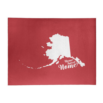 Tapis en poly-chenille juneau à la maison