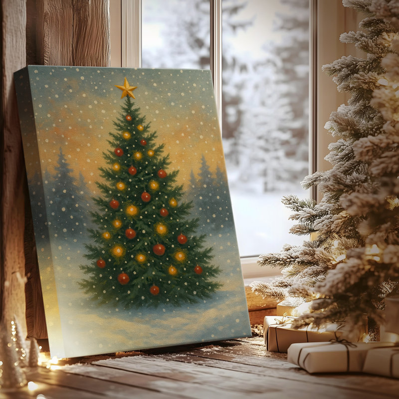 Toile tendue Woodland, H 60 po x l 40 po