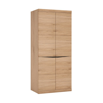 Aryanna 2 Door Manufactured Wood Wardrobe