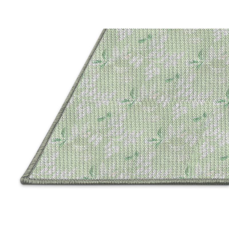 Geometric Indoor Rug, Rectangle 6' x 9'