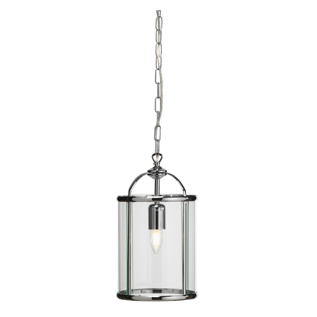 Montauk 1 - Light Chrome Lantern Pendant
