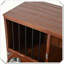Mobilier de caisse pour chien en bois massif avec plateau pivotant amovible-609208702