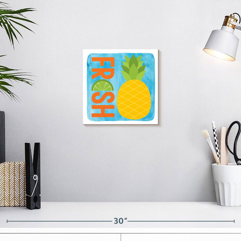 Yarlin Fresh Pineapple, 10" H x 10" W