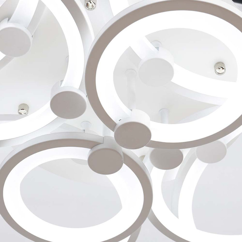 Berkowitz LED Semi Flush Mount