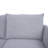 Cateleya L Shaped Sectional Sofa Upholstered Linen couch Loveseat with Ottoman, sleeper sofa-1172335121