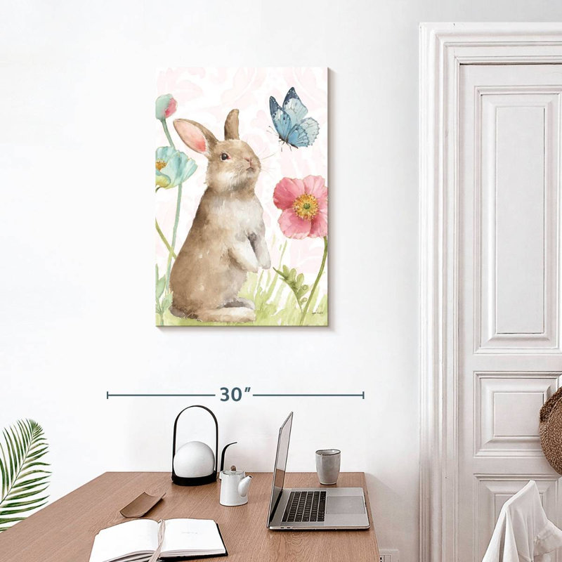 Brampt Spring Softies Bunnies Pink, 30" H x 20" W