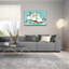 «Snowmen Trio 2 Nb» par Viv Eisner, art mural en verre acrylique-2133860726