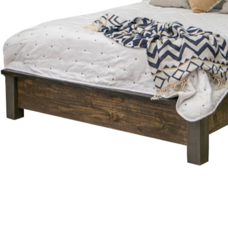 Pola Solid Wood Standard Bed