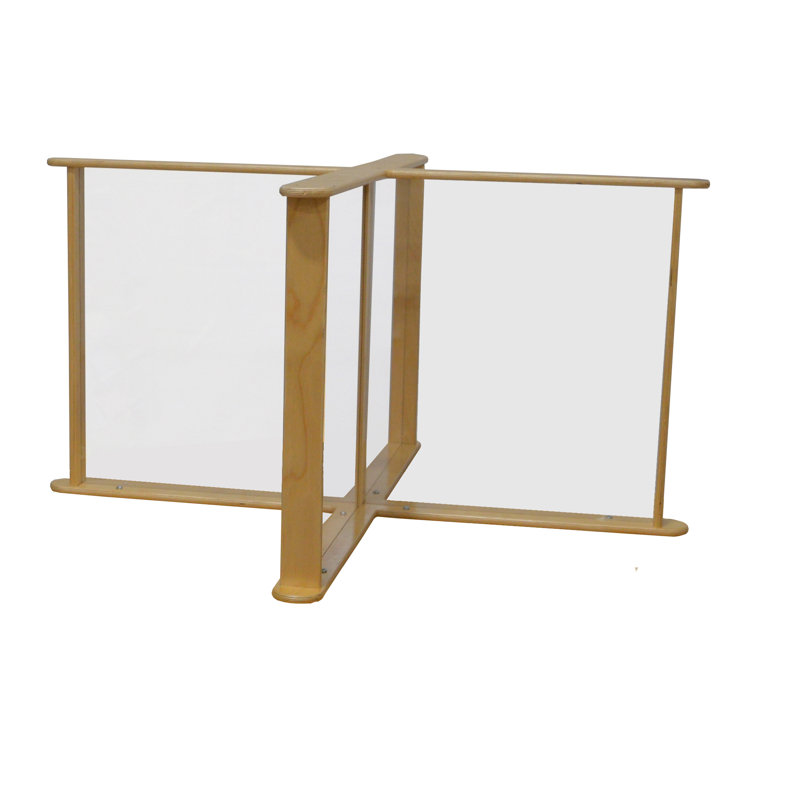 Séparateur de table Health and Sanitation Sneeze Guard - Table carrée / ronde